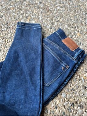 Madewell Dark Wash Blue Skinny Jeans